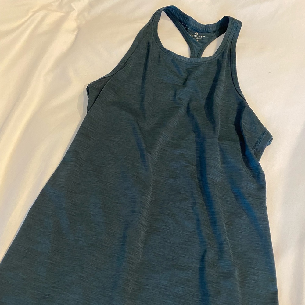 Turquoise Athleta Workout Tank